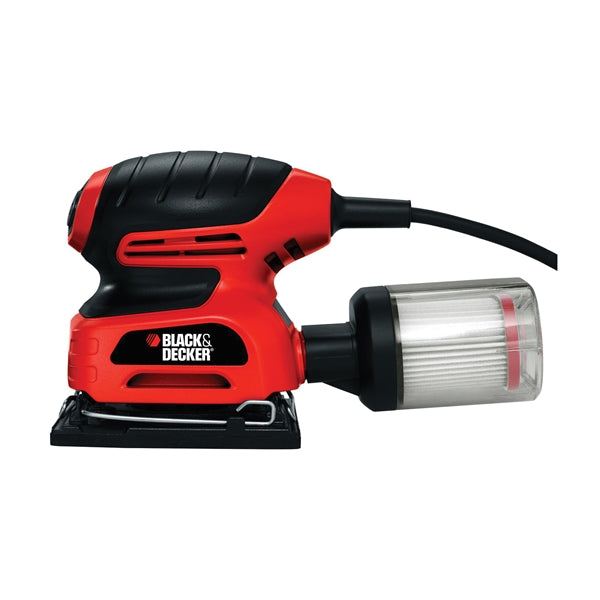 Black+Decker BDEQS300/QS900 Orbit Sander with Paddle Switch Actuation, 2 A