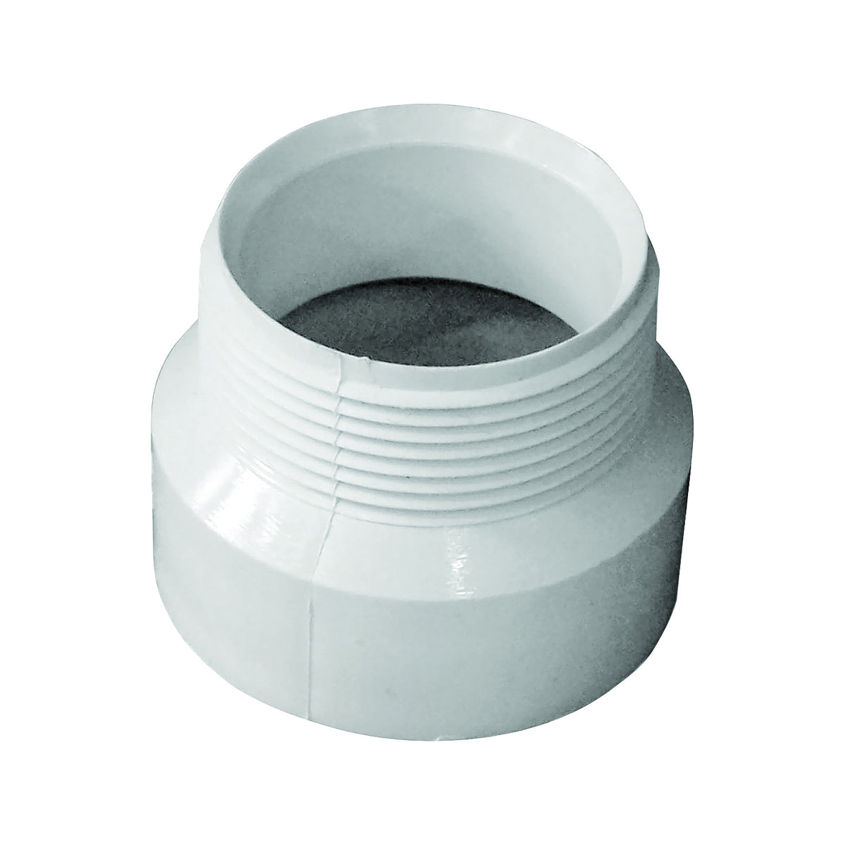 GENOVA 700 Series 70415 Pipe Adapter, 1-1/2 in, Hub x MIP, PVC, SCH 40 Schedule