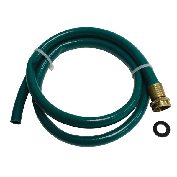 LASCO 16-1780 Filler Hose, 3/4 in ID, 5 ft L, Female x Plain End, Rubber