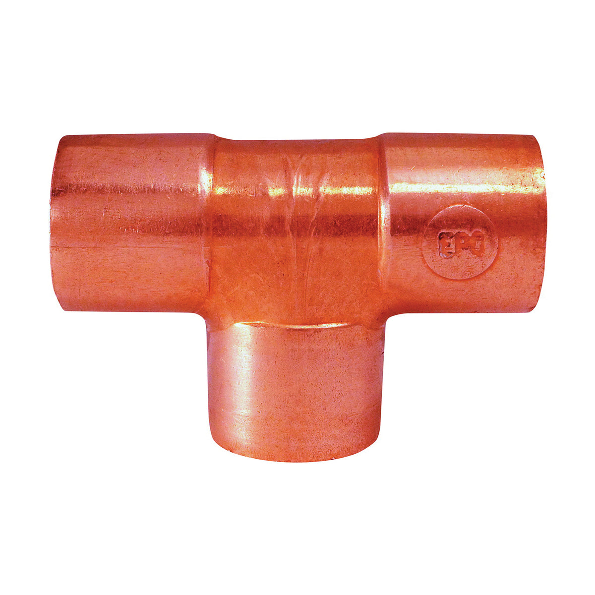 EPC 111 Series 32668 Pipe Tee, 3/8 in, Sweat, Copper