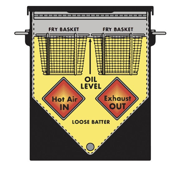 Bayou Classic 700-701 Fryer, 4 gal Capacity