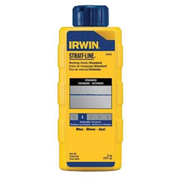 IRWIN 65101ZR Marking Chalk, Blue, Temporary