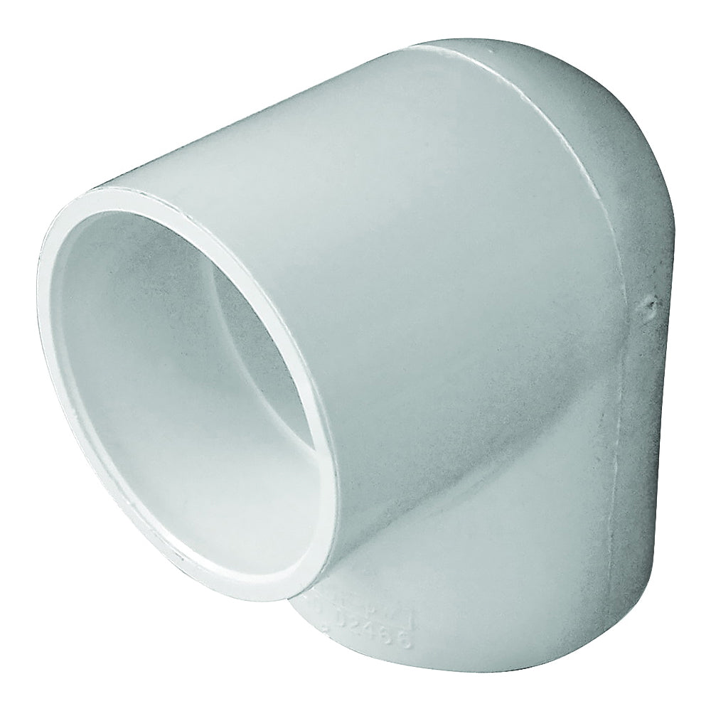 GENOVA 300 Series 30730 Pipe Elbow, 3 in, Slip, 90 deg Angle, PVC, White, SCH 40 Schedule