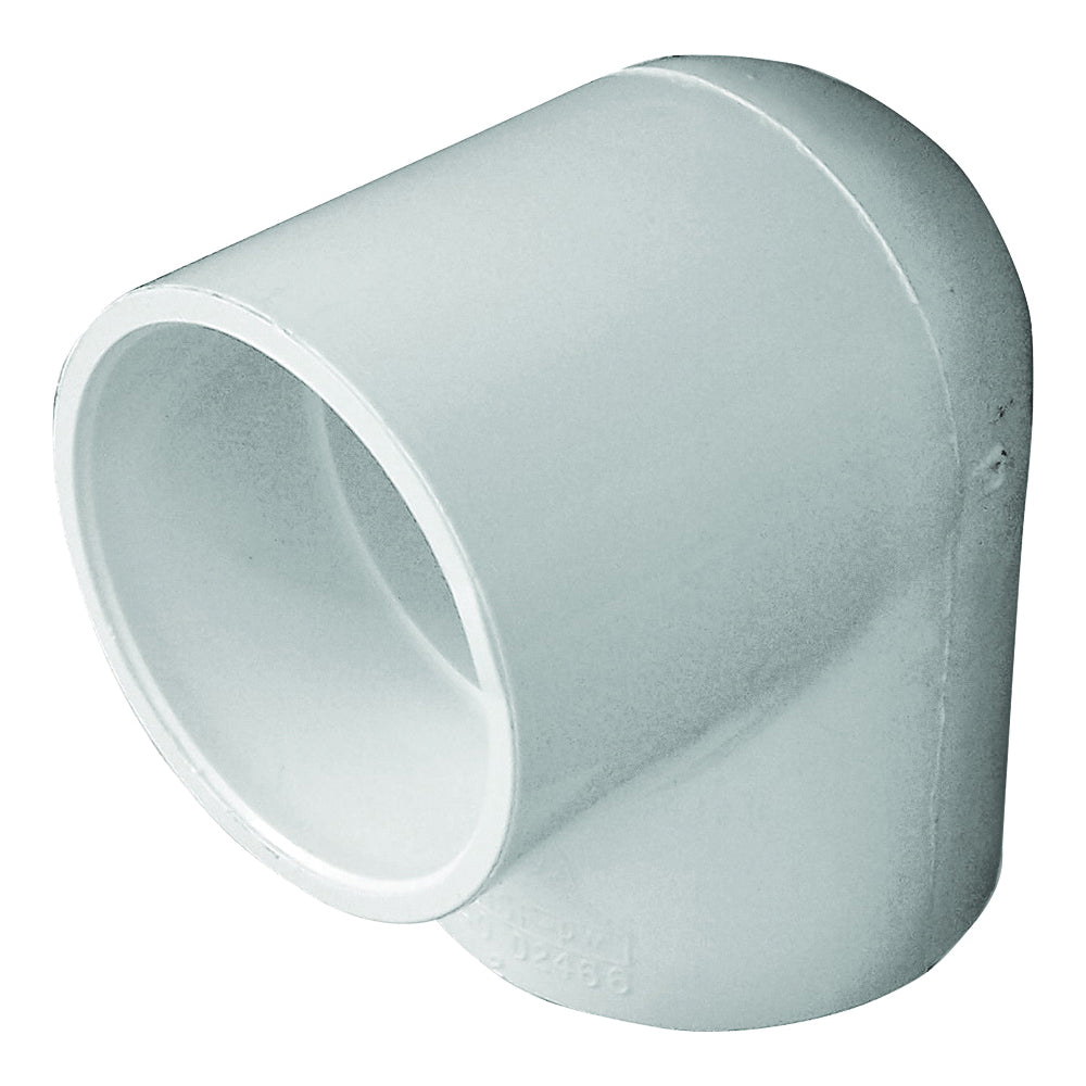 GENOVA 300 Series 30740 Pipe Elbow, 4 in, Slip, 90 deg Angle, PVC, White, SCH 40 Schedule