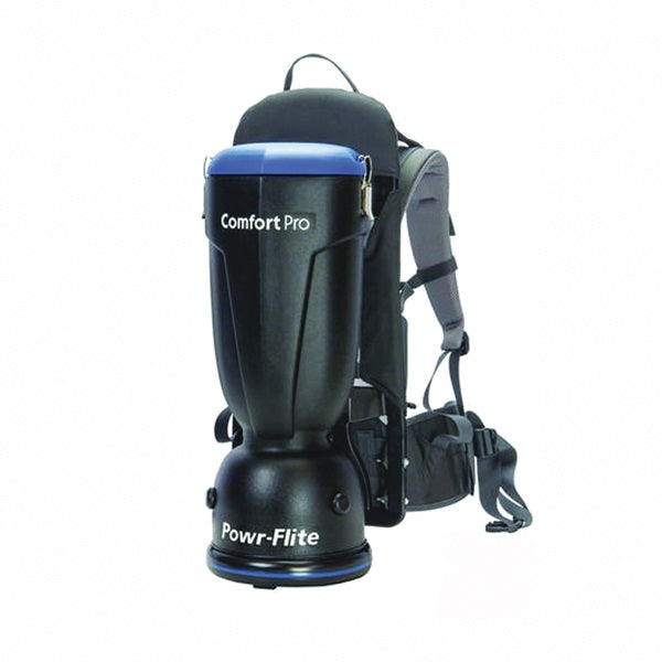 POWR-FLITE Comfort Pro BP6S Vacuum Cleaner, 6 qt Vacuum, 130 cfm Air, 62 dB, HEPA Filter, 1200 W, 120 V