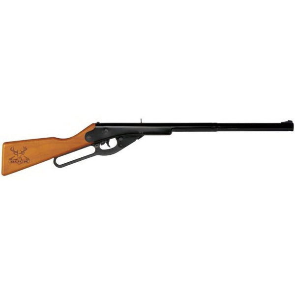 Daisy Buck Series 105 Air Rifle, 4.5 mm Caliber, 350 fps, Smooth Bore Barrel, 400 Shot