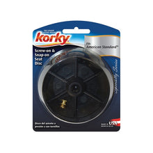 Load image into Gallery viewer, Korky 0421BP Combo Seat Disc, For: Snap-On and Screw-On Tilt Flush Models, American Standard
