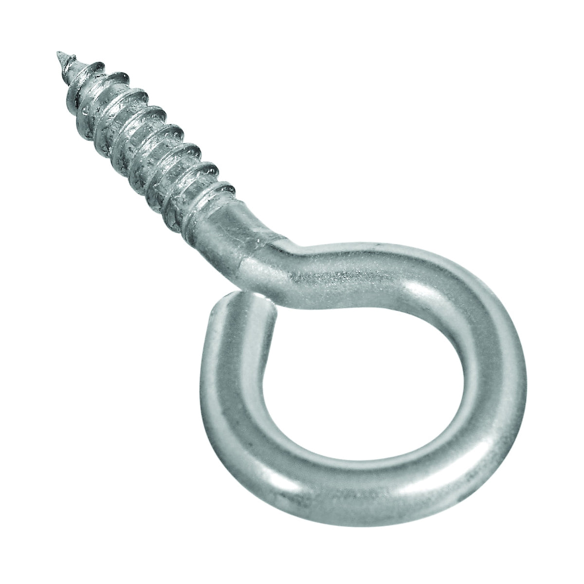 National Hardware 2016BC Series N220-459 Screw Eye, #2, 1.12 in L Thread, 2.62 in OAL, Stainless Steel