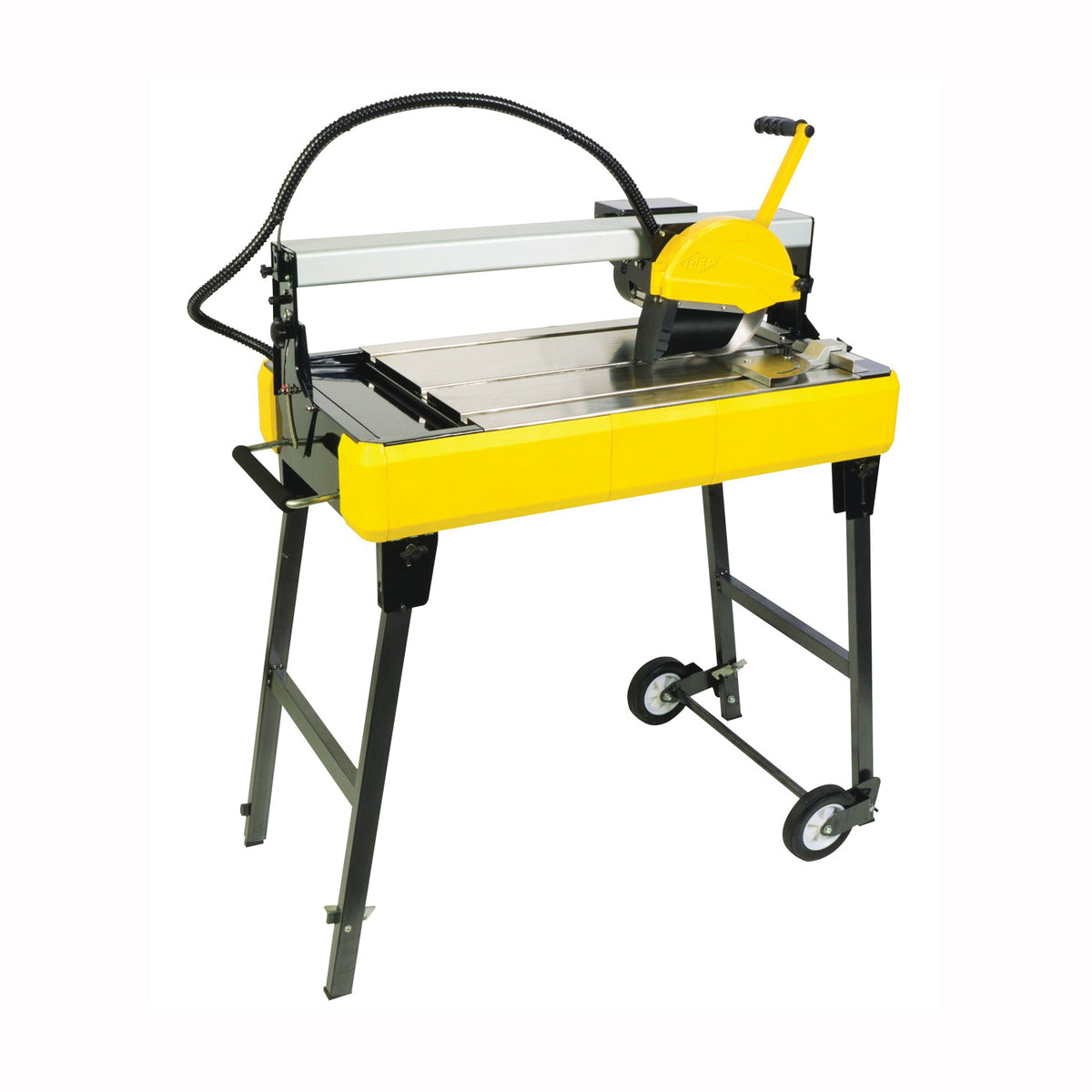 QEP 83200Q Bridge Saw, 9.5 A, 8 in Dia Blade, 24 in Ripping, 5/8 in Arbor, 3420 rpm Speed, 1-3/8 in D Cutting