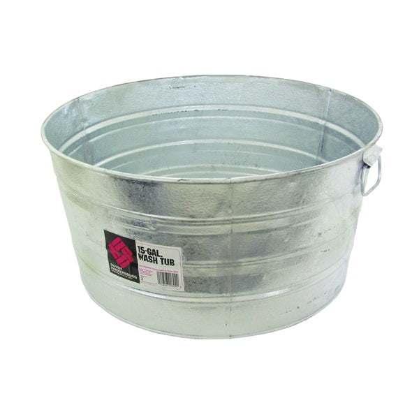 Behrens 0 Wash Tub, 9 gal Capacity, Steel