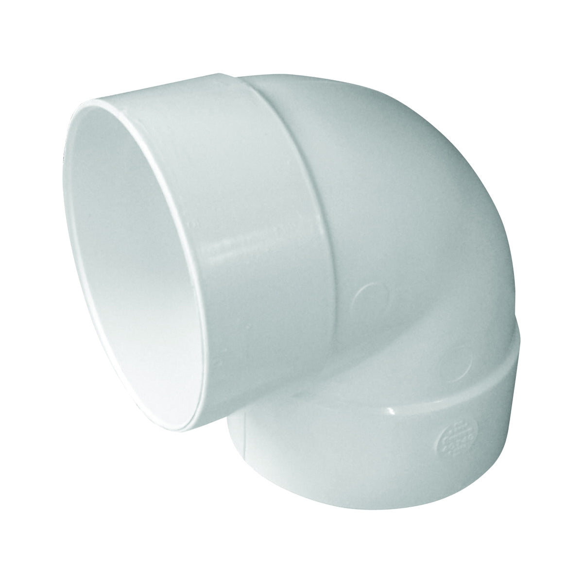 GENOVA 400 Series 40740 Pipe Elbow, 4 in, Hub, 90 deg Angle, PVC