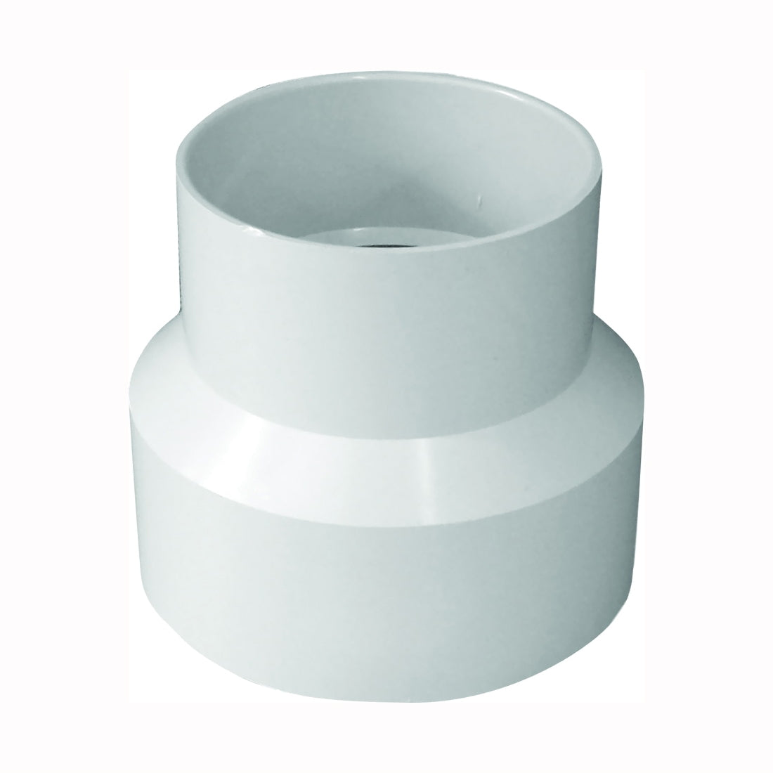 GENOVA 400 Series 41540 Reducing Coupling, 4 in, Hub, PVC