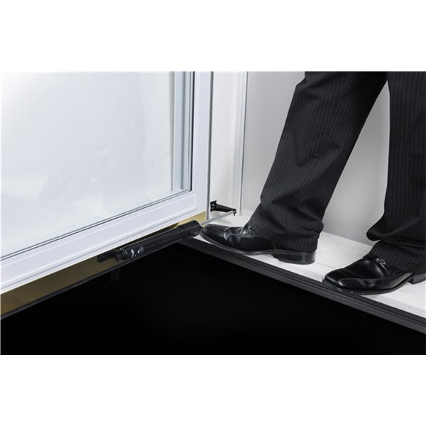 Wright Products TAP-N-GO Series V2010BL Pneumatic Door Closer, 90 deg Opening