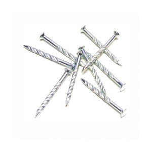 M-D 21501 Screw Nail, #13, 1-1/4 in L, Silver