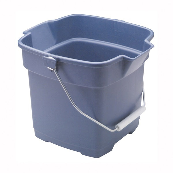 Rubbermaid Roughneck FG296400ROYBL Utility Bucket, 12 qt Capacity, Polyethylene, Royal Blue