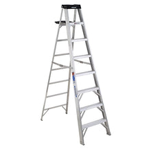 Load image into Gallery viewer, WERNER 378 Step Ladder, 8 ft H, Type IA Duty Rating, Aluminum, 300 lb
