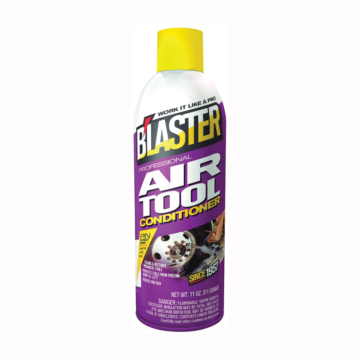 B'laster 16-ATC Air Tool Conditioner, 11 oz Aerosol Can