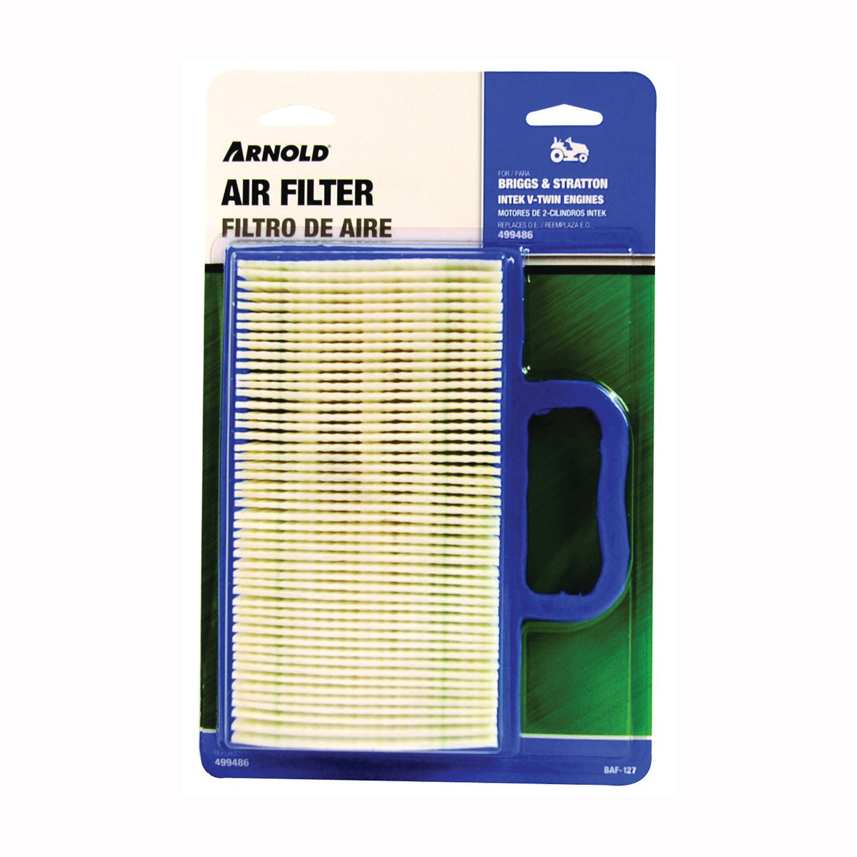 ARNOLD BAF-127 Replacement Air Filter with Pre-Cleaner, Paper Filter Media