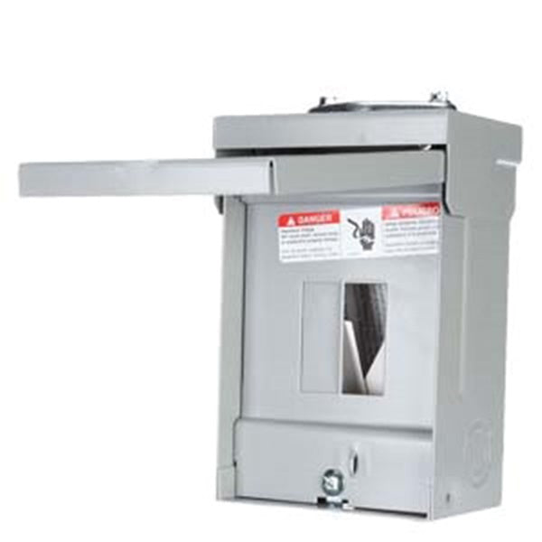 Siemens Murray LW002GRU Load Center, 60 A, 2 -Space, 4 -Circuit, Main Lug, NEMA 3R Enclosure, Surface Mounting