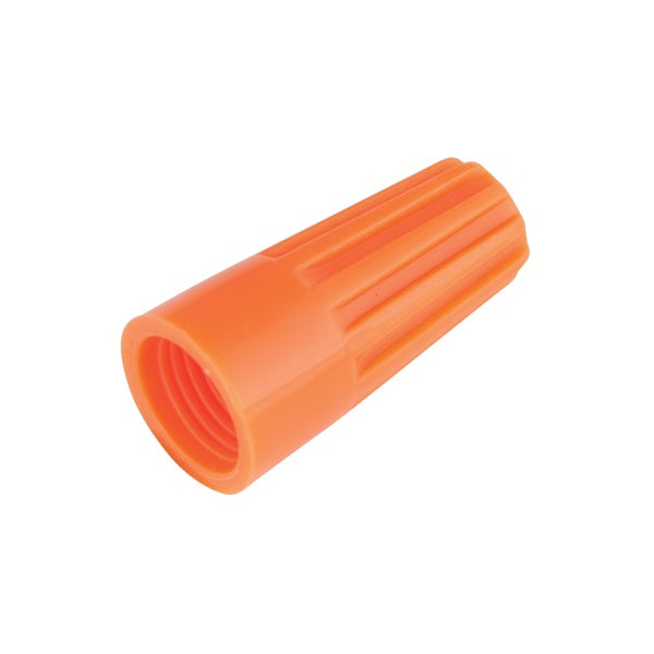 GB WireGard GB-3 25-003 Wire Connector, 22 to 14 AWG Wire, Steel Contact, Polypropylene Housing Material, Orange