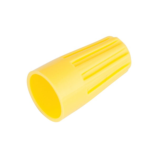 GB WireGard GB-4 25-004 Wire Connector, 18 to 10 AWG Wire, Steel Contact, Polypropylene Housing Material, Yellow