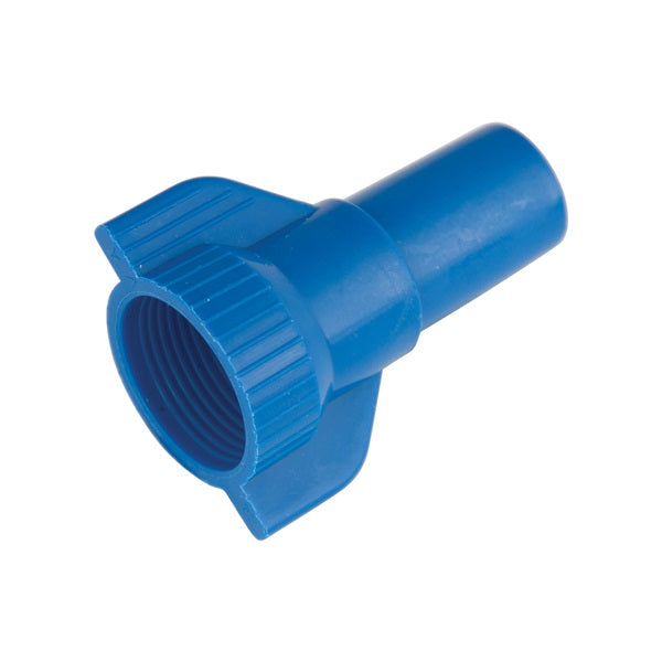 GB WingGard 25-089 Wire Connector, 14 to 6 AWG Wire, Steel Contact, Thermoplastic Housing Material, Blue