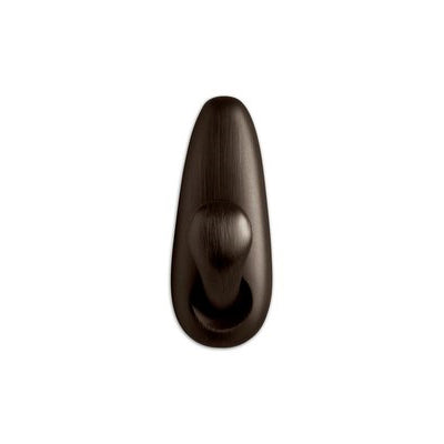 Command Forever Classic Series FC12-ORB Decorative Hook, 11/16 in Opening, 3 lb, 1-Hook, Metal, Oil-Rubbed Bronze