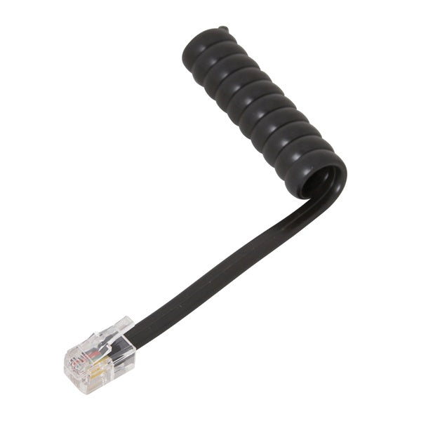 Zenith TH1025B Telephone Cord, Black Sheath