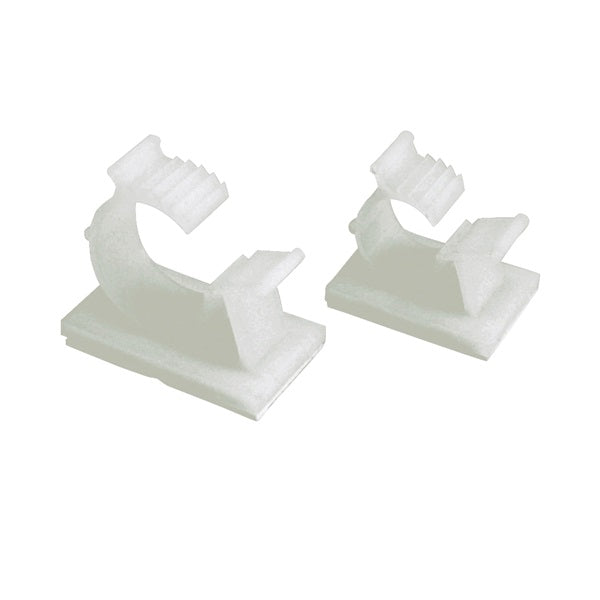 GB GKK-1575 Cable Holder, 3/4 in Max Bundle Dia, Nylon/Plastic, White