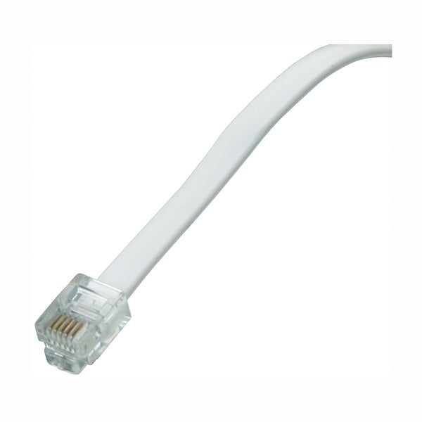 Zenith TL1007W Telephone Cord, White Sheath