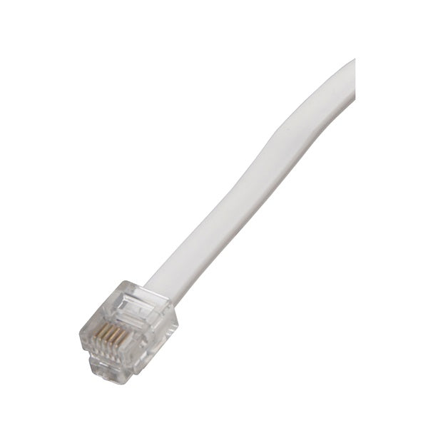 Zenith TL1025W Telephone Cord, White Sheath