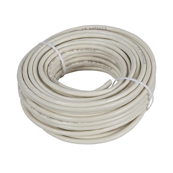 Zenith TP1050ULA Telephone Wire, 24 AWG Wire, Almond Sheath