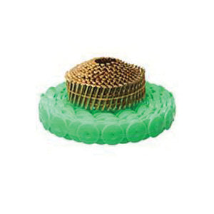 Stinger 0136070 Cap Nail, 1-1/4 in L, 0.083 Gauge, Plastic/Steel, Ring Shank