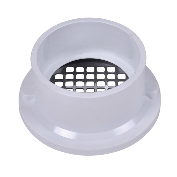 Oatey 43583 Floor Drain, PVC Body, White