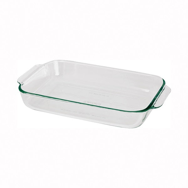 Oneida Oven Basics 81935AHG18 Bake Dish, 3 qt Capacity, Glass, Clear, Dishwasher Safe: Yes