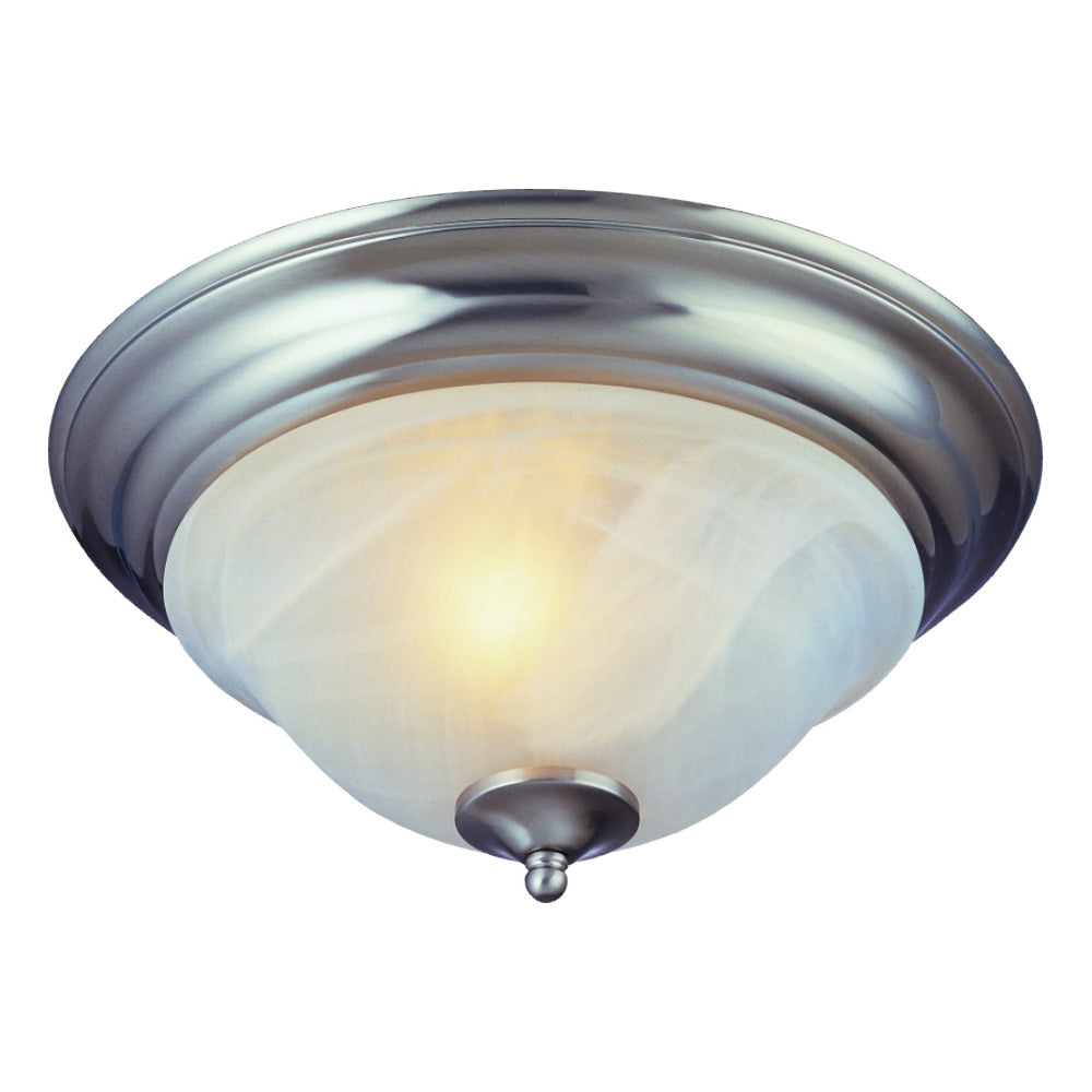 Boston Harbor BRT-ATE1012-SC3L Ceiling Light Fixture, 0.5 A, 120 V, 60 W, 2-Lamp, A19 or CFL Lamp, Metal Fixture