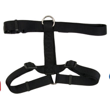 Load image into Gallery viewer, PETMATE 19314 Adjustable Dog Harness, Fastening Method: D-Ring, Nylon Harness, Black
