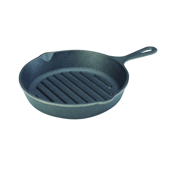 Lodge L8GP3 Griddle Pan, 10.313 in Dia, Cast Iron, Black, Round
