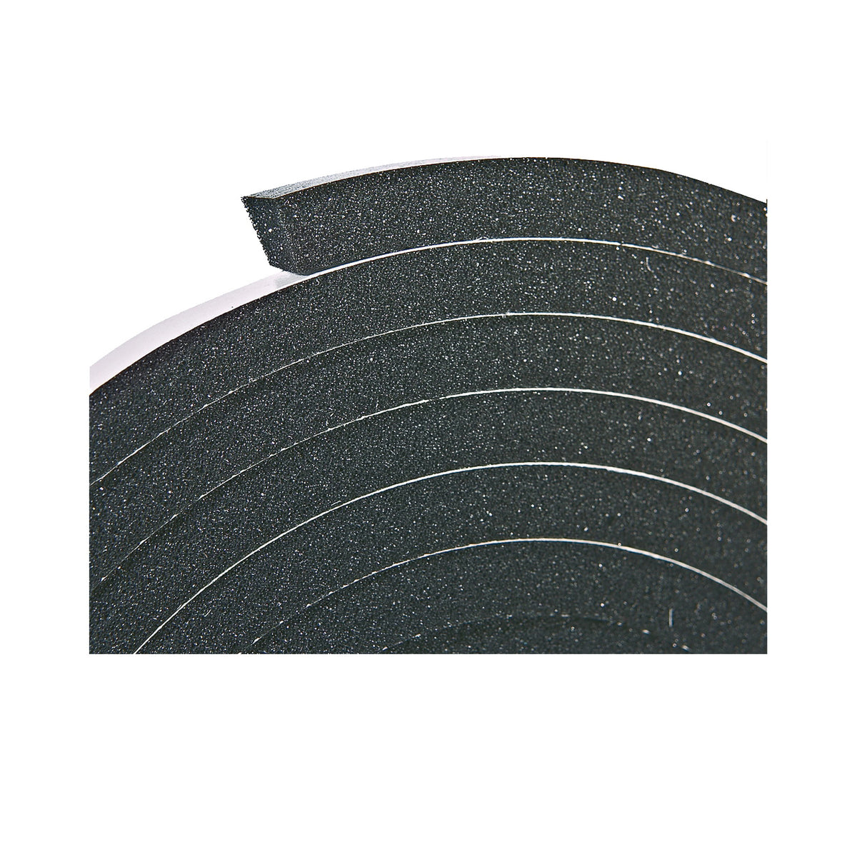 Frost King R538H Foam Tape, 3/8 in W, 10 ft L, 5/16 in Thick, Rubber, Black