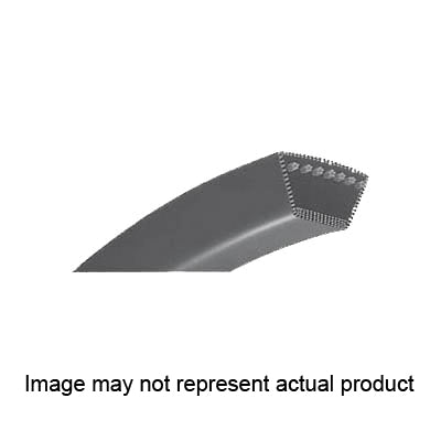 MITSUBOSHI 3L360 FHP V-Belt, 3/8 in W Top, 36 in L Outside, Rubber