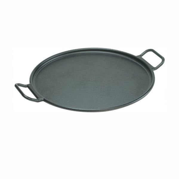 Lodge P14P3 Baking Pan, Round, 14 in Dia, 18.438 in L, 14-3/4 in W, Cast Iron, Black