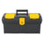 STANLEY 016011R Portable Tool Box with Plastic Latch, 2.1 gal, Plastic, Black/Yellow, 1-Drawer, 4-Compartment