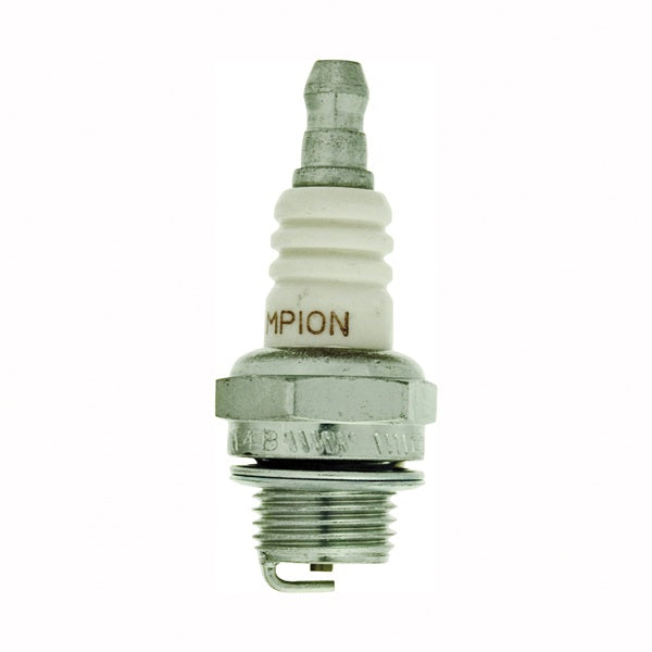 Champion CJ7Y Spark Plug, 0.017 to 0.023 in Fill Gap, 0.551 in Thread, 0.748 in Hex, Copper