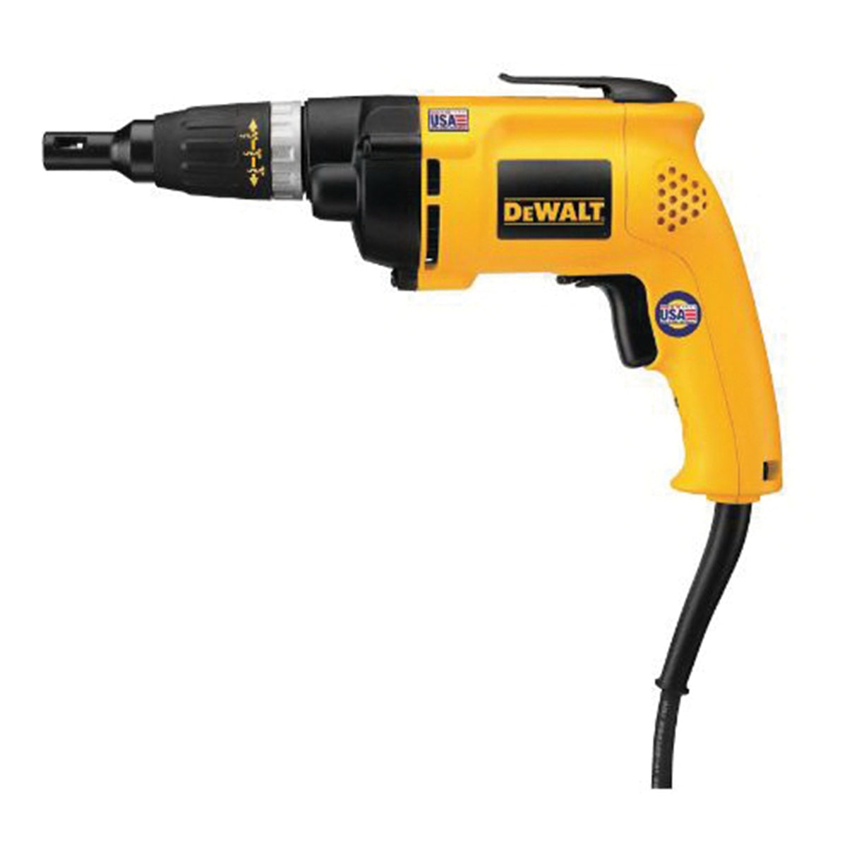 DeWALT DW257 All Purpose Screwgun, 6.2 A, 1/4 in Chuck, 2500 rpm Speed, 8 ft L Cord