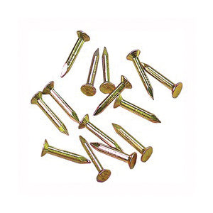 Knape &amp; Vogt 255-81N Series 255-81N BR Standard Nail, Zinc, Brass