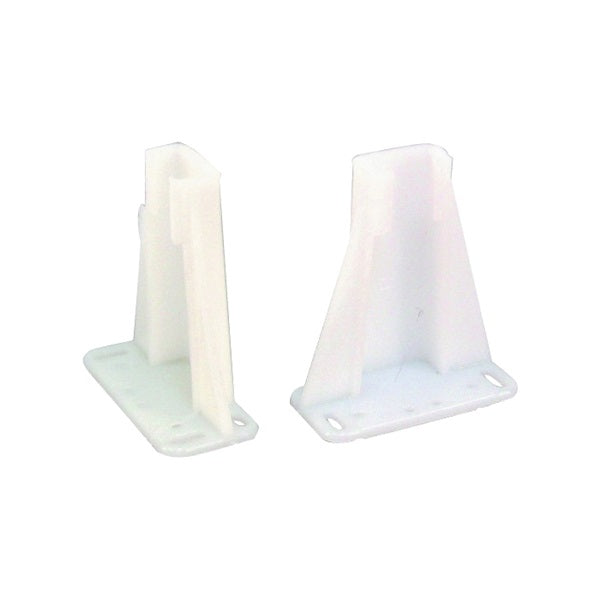 US Hardware WP-1006C Drawer Socket, Plastic, White