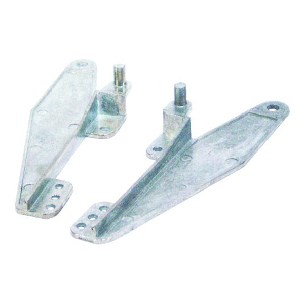 US Hardware WP-8845C Window Hinge Set, Zinc, Mill