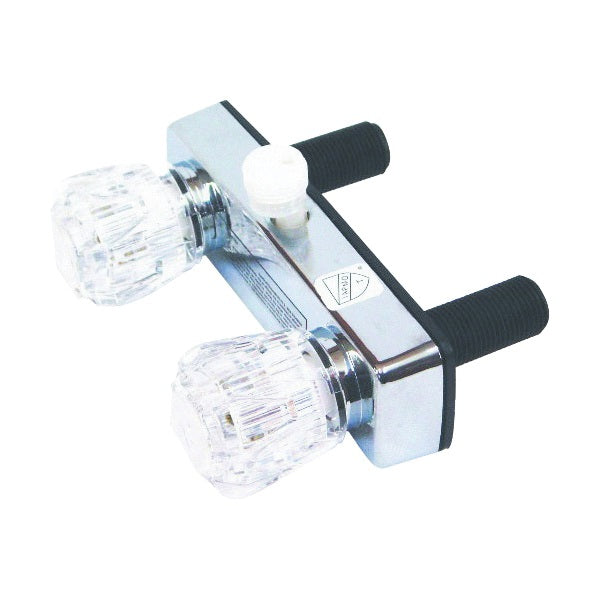 US Hardware RV-012B Exposed Shower Valve, Plastic, Knob Handle