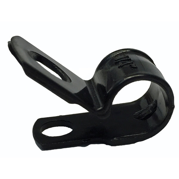 GB PPC-1525UVB Cable Clamp, 1/4 in Max Bundle Dia, Plastic, Black