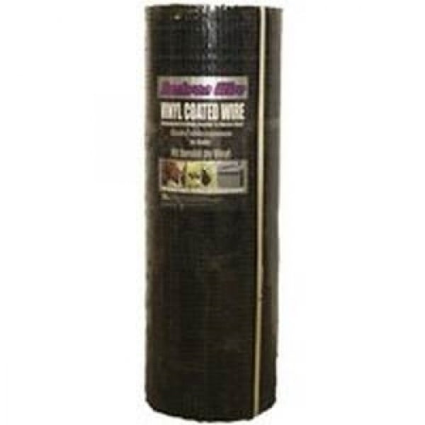 Jackson Wire 11 03 38 24 Hardware Cloth, 100 ft L, 36 in W, 19 Gauge, 1/2 x 1/2 in Mesh, Galvanized, Black